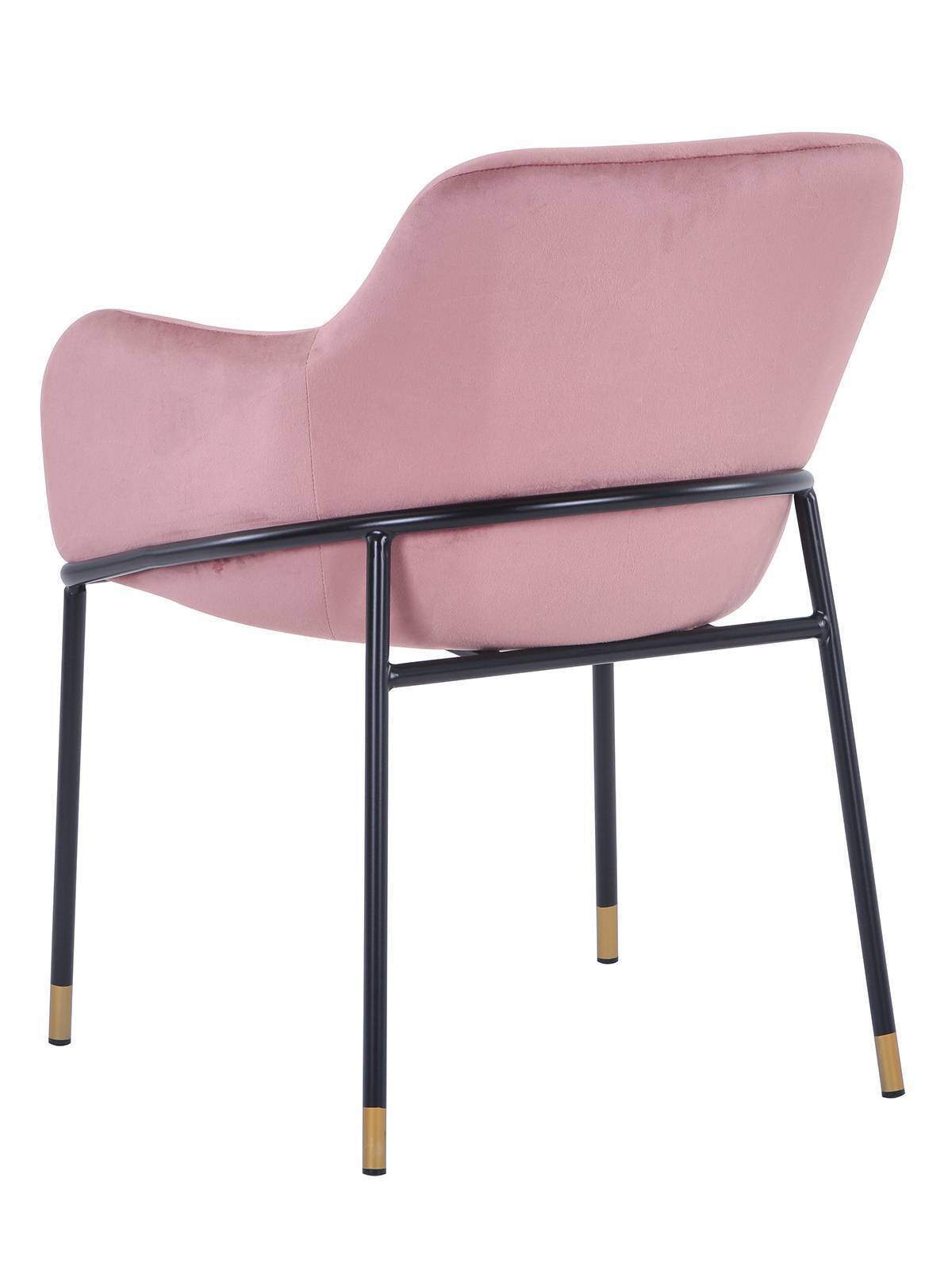 Стул Сандра велюр пыльно-розовый Stool Group