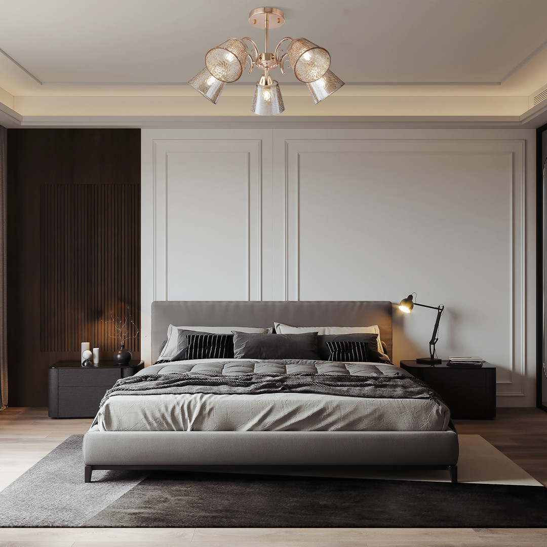 Люстра потолочная с плафонами 333307/5 FGD Arte Milano