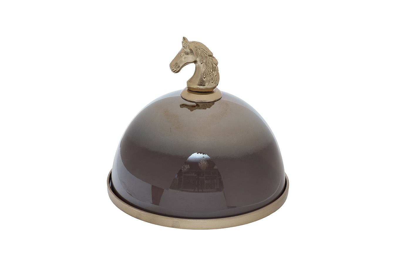 Блюдо с крышкой декоративное Horse Garda Decor 69-22295