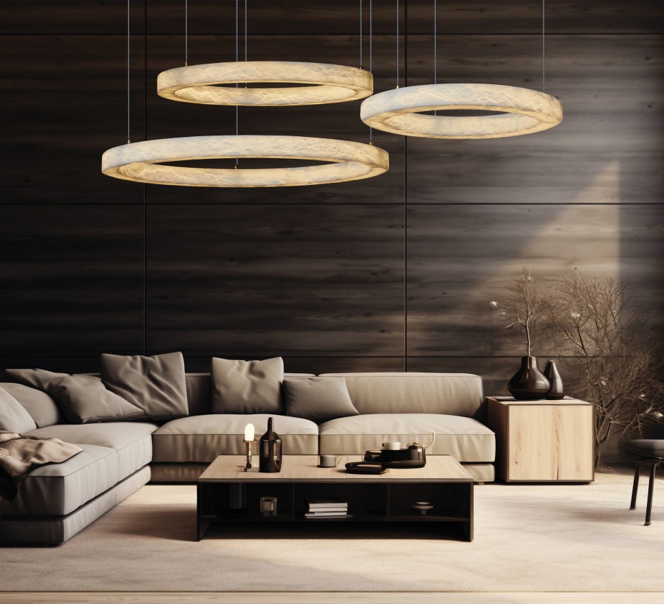 Люстра подвесная Fluorite FL1030-30PW