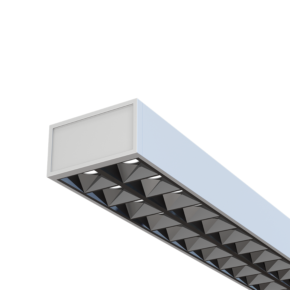 Светильник потолочный Lumker DL-AMBER-P2-70-WH-NW-DALI