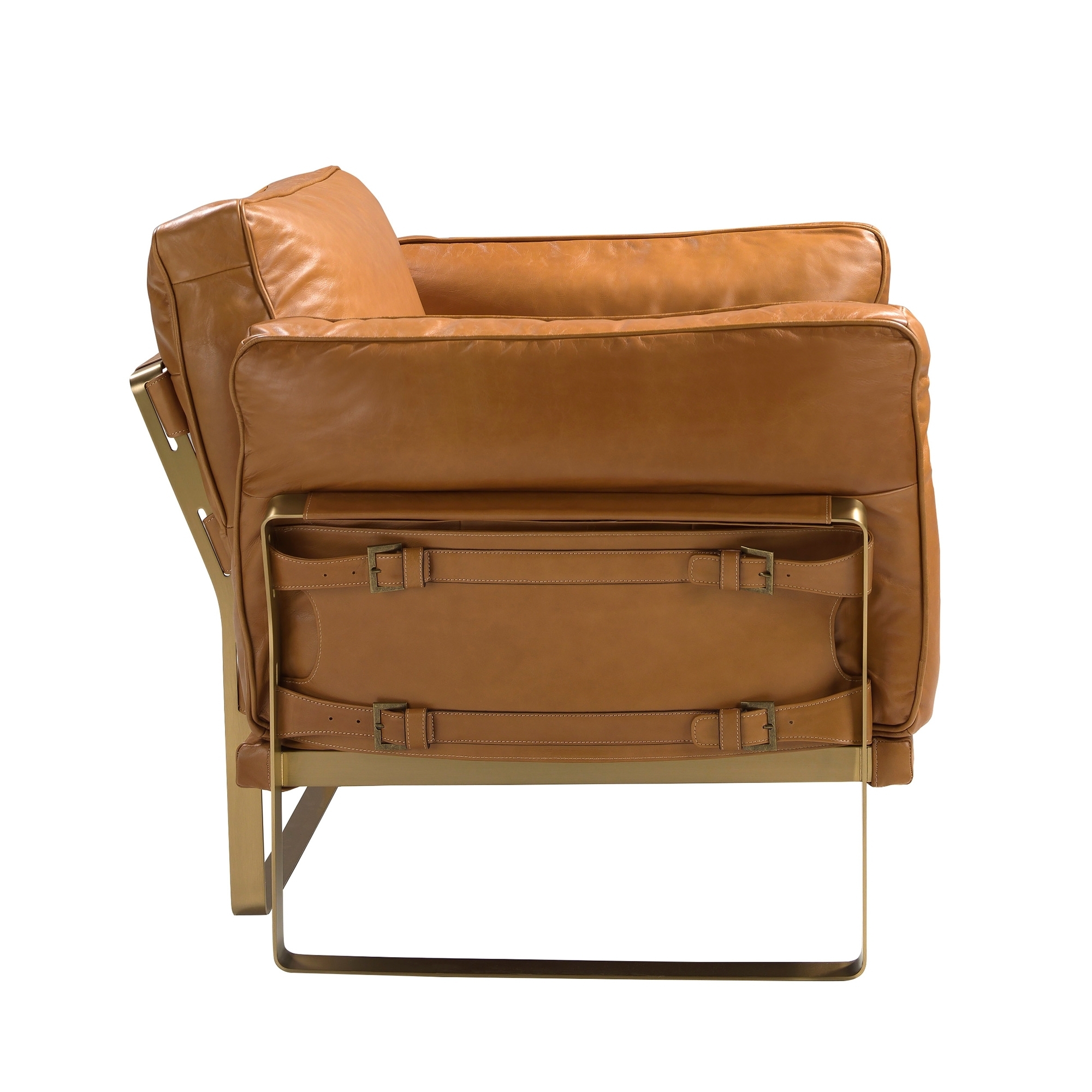 Кресло из кожи цвета Camel 5169 Angel Cerda