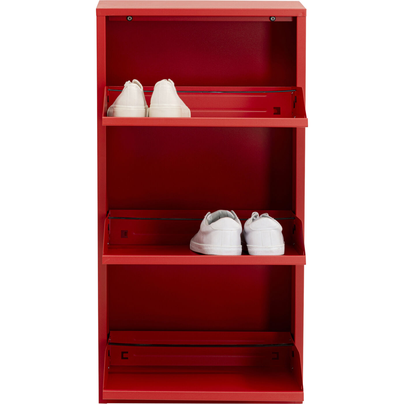 Полка для обуви Caruso 3 Red (MO) KARE 71080