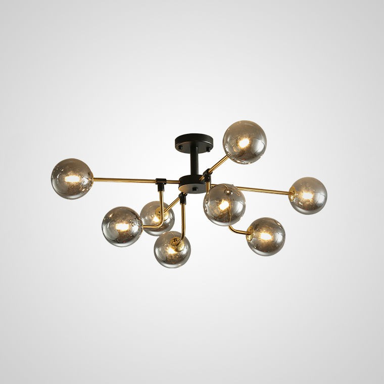 Подвесная люстра AGIRA D88 Ashen by ImperiumLoft