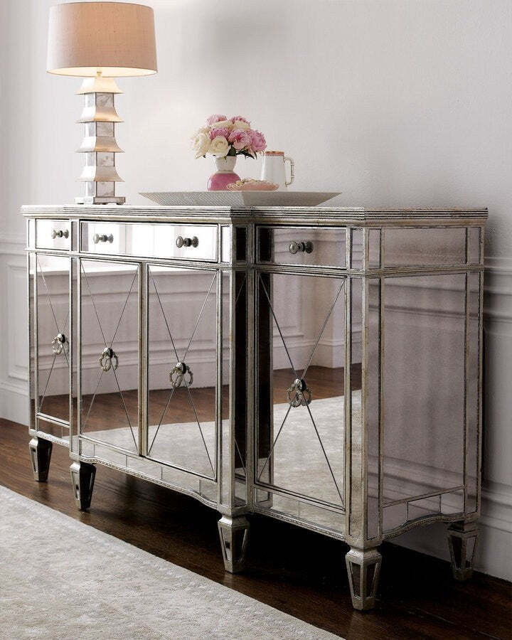 Зеркальный комод Шерил Louvre Home LHF921CB Зеркальный комод Шерил Louvre Home LHF921CB