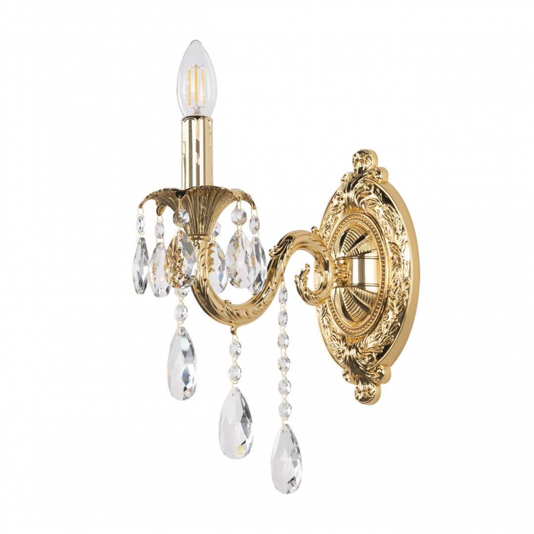 Бра с хрустальными подвесками AL7901B10/1/175 B G Bohemia Ivele Crystal