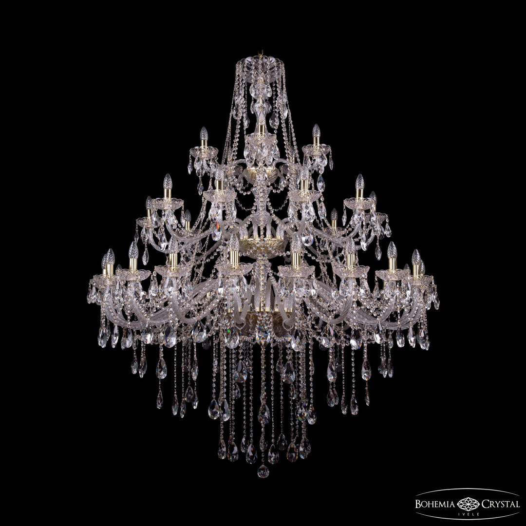 Люстра хрустальная 1415/20+10+5/530/3d G