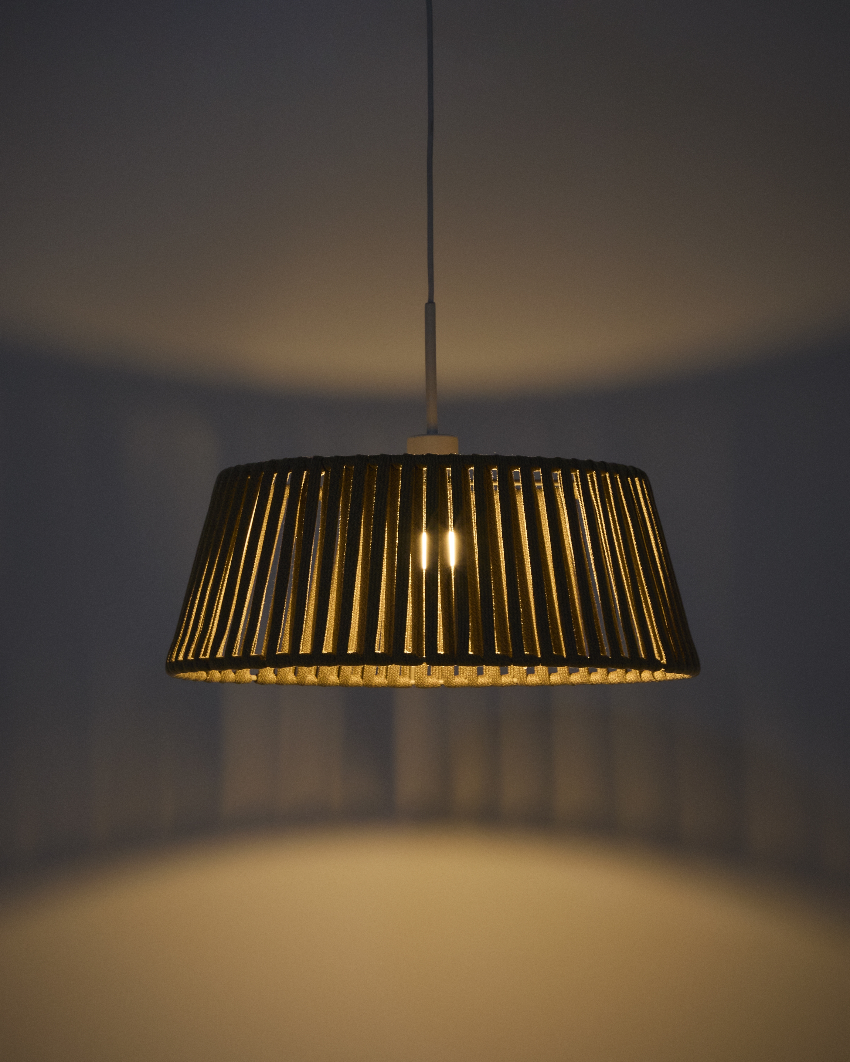 Абажур для подвесного светильника Aldet бежевый, Ø46 см La Forma 482401