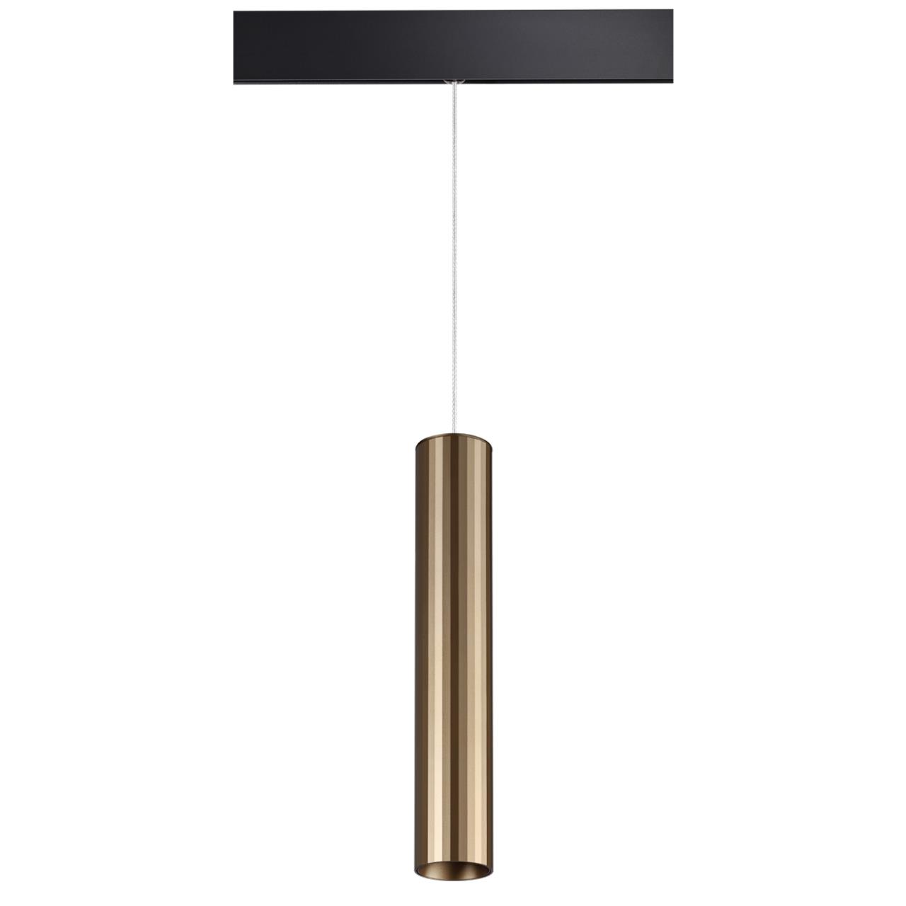 Светильник трековый для низковольного шинопровода, провод 0,8м Novotech 358990