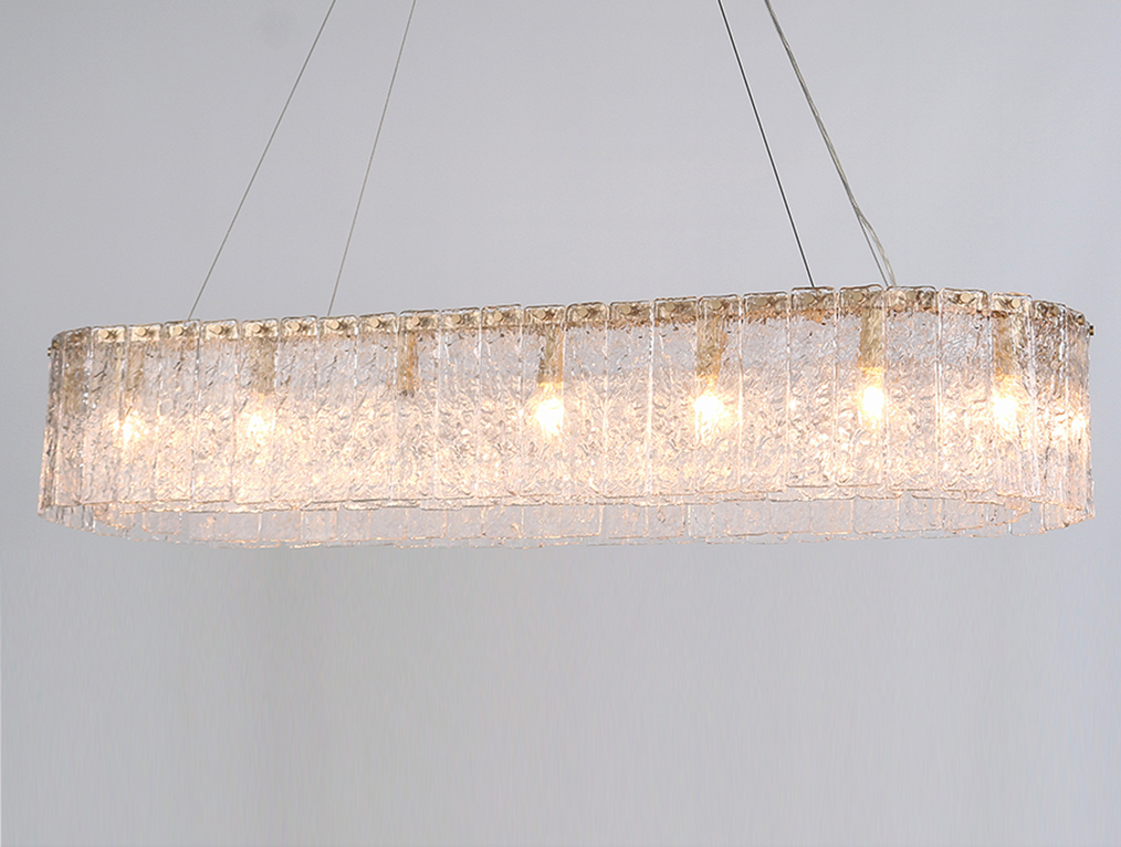 Подвесной светильник Newport 10820/120 brass oval