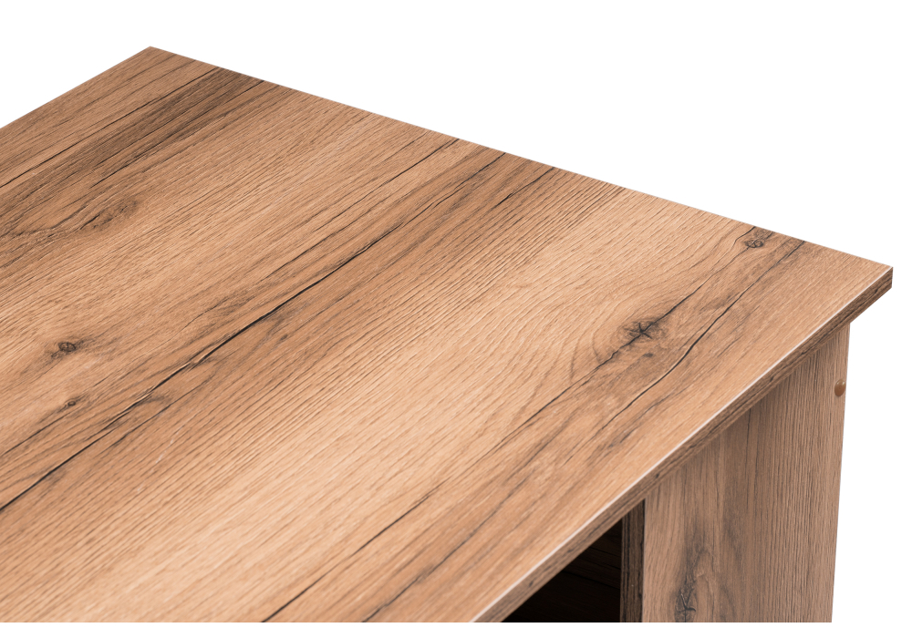 Офисная мебель Woodville Битти Лофт дуб делано темный / черный матовый 489671