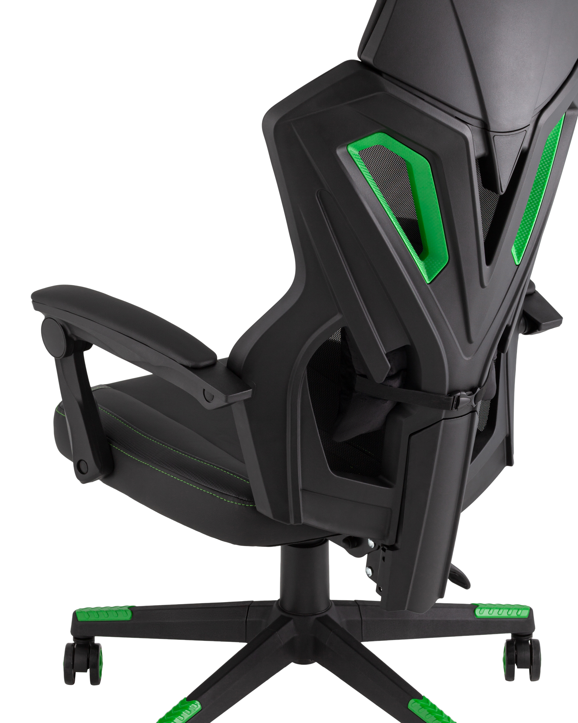 Кресло спортивное TopChairs Айронхайд зеленый Stool Group