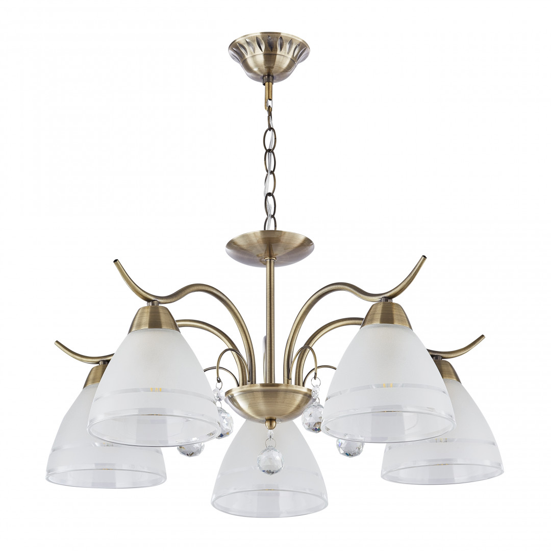 Люстра подвесная с плафонами 334756/5 AB Arte Milano