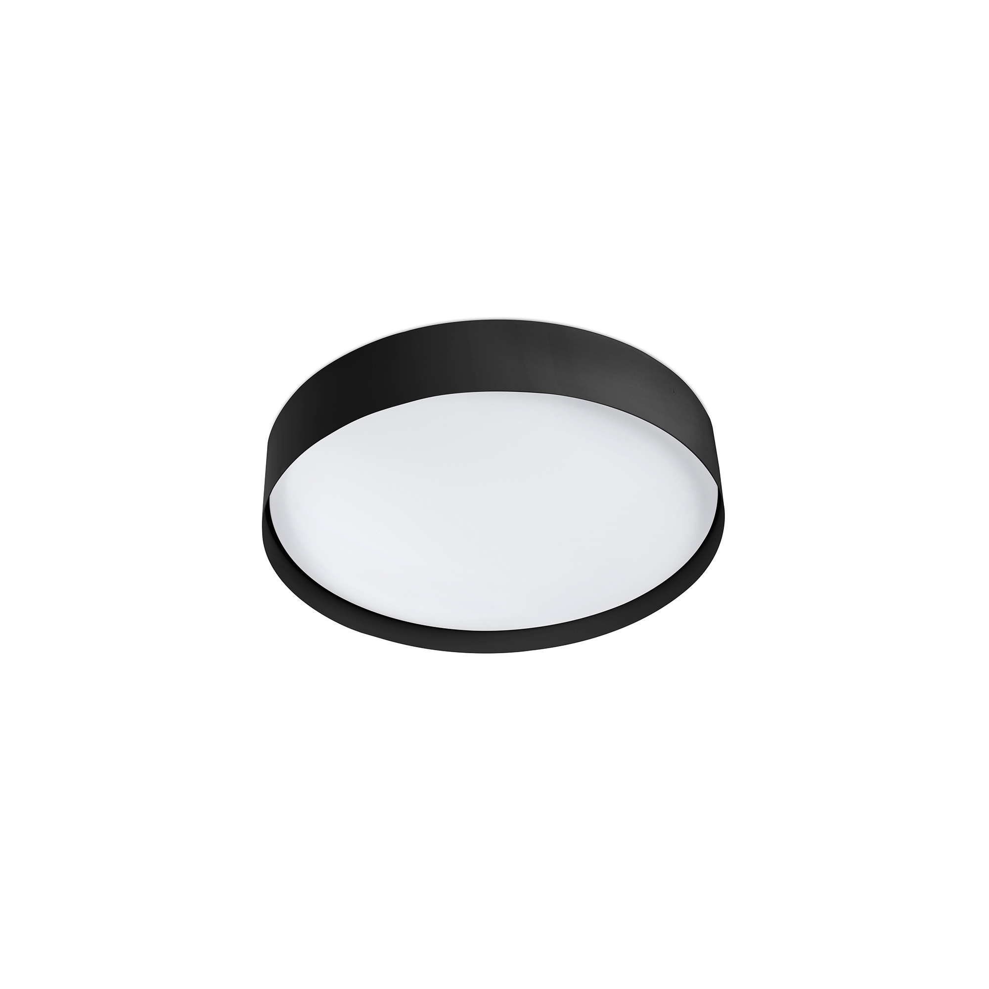 Потолочный светильник Vuk черный LED 40W 2700K Faro