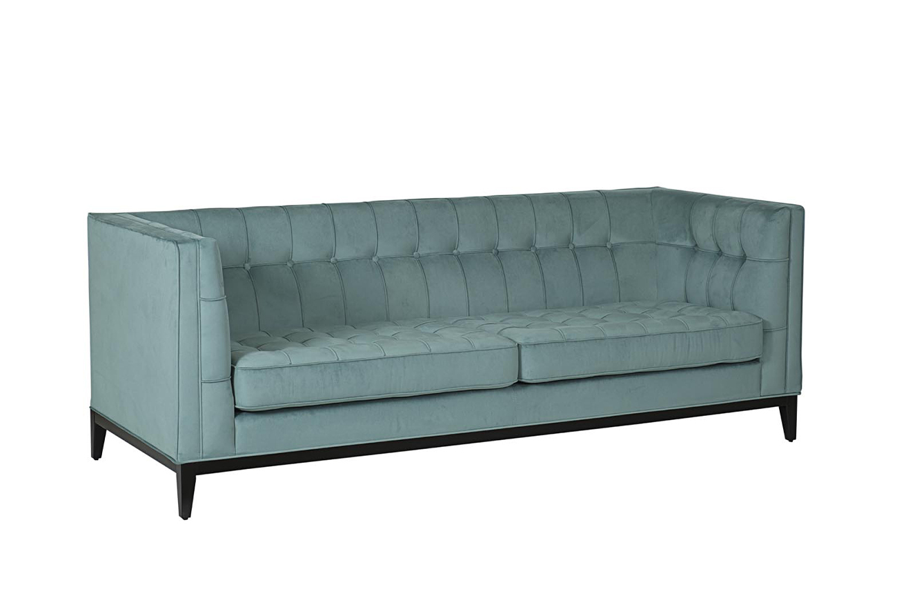 Диван Palermo трехместный велюровый Garda Decor GD-PALERMO-BM-1