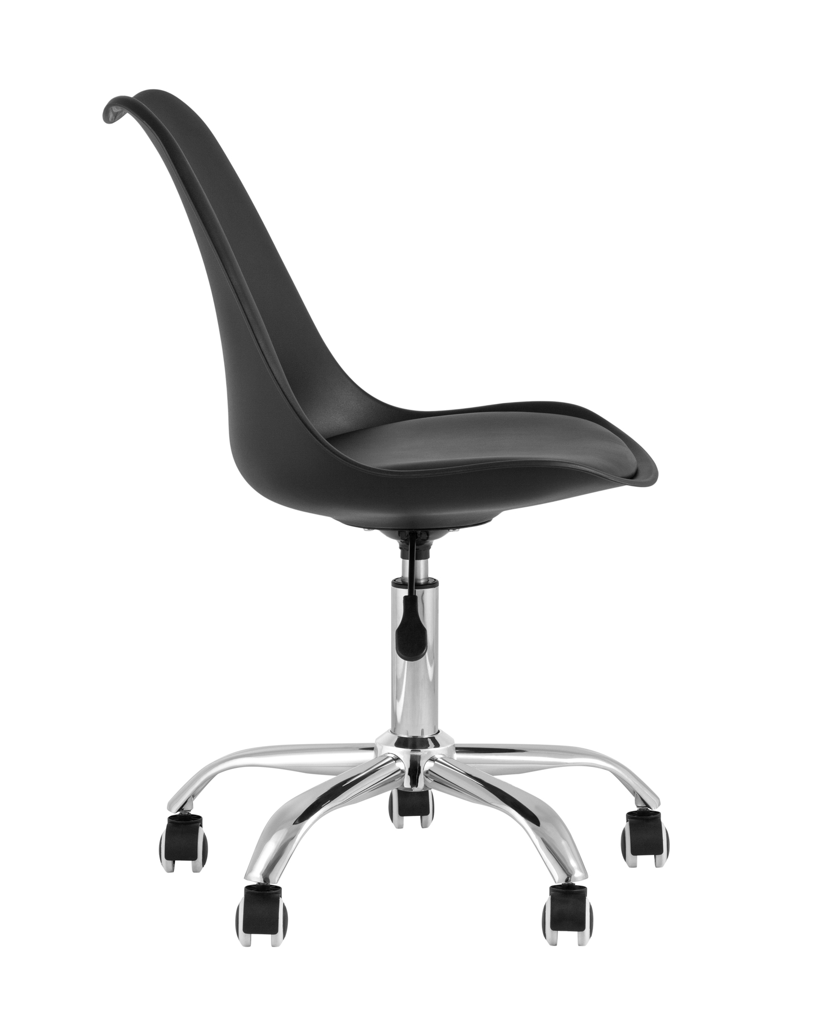 Стул офисный BLOK NEW пластиковый черный Stool Group
