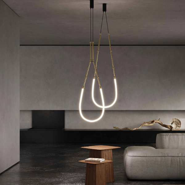 Подвесной светильник ALRIK ONE A Gold by ImperiumLoft