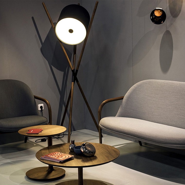 Торшер SHIFT LAMP Light Brown Black by ImperiumLoft