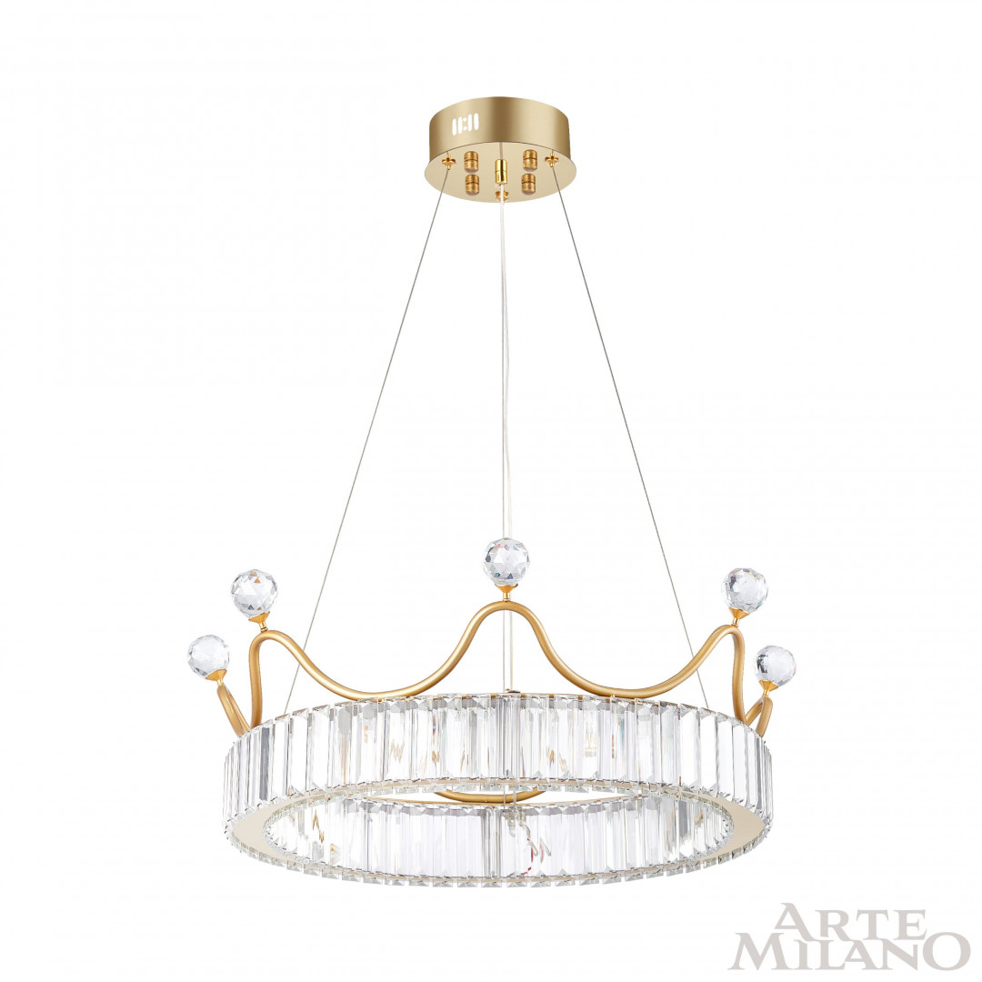 Люстра светодиодная с пультом 310322/D500 GD Arte Milano