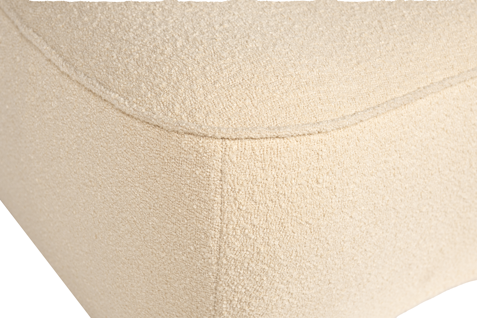 Кресло без подлокотников букле бежевое Garda Decor 58DB-23052