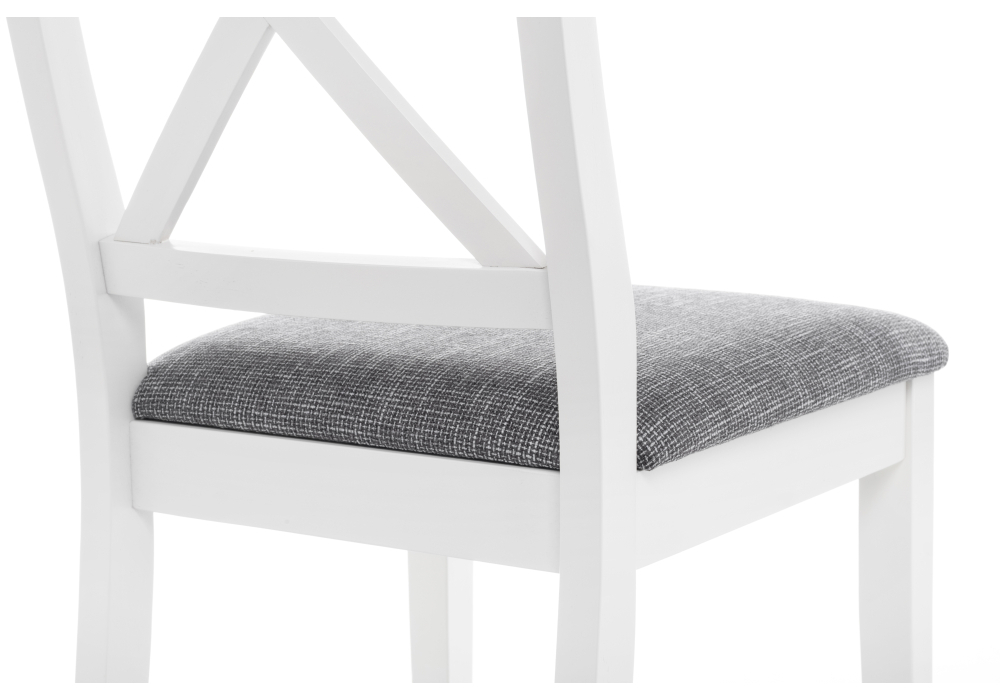 Стул деревянный Woodville Bern butter white / grey 11768