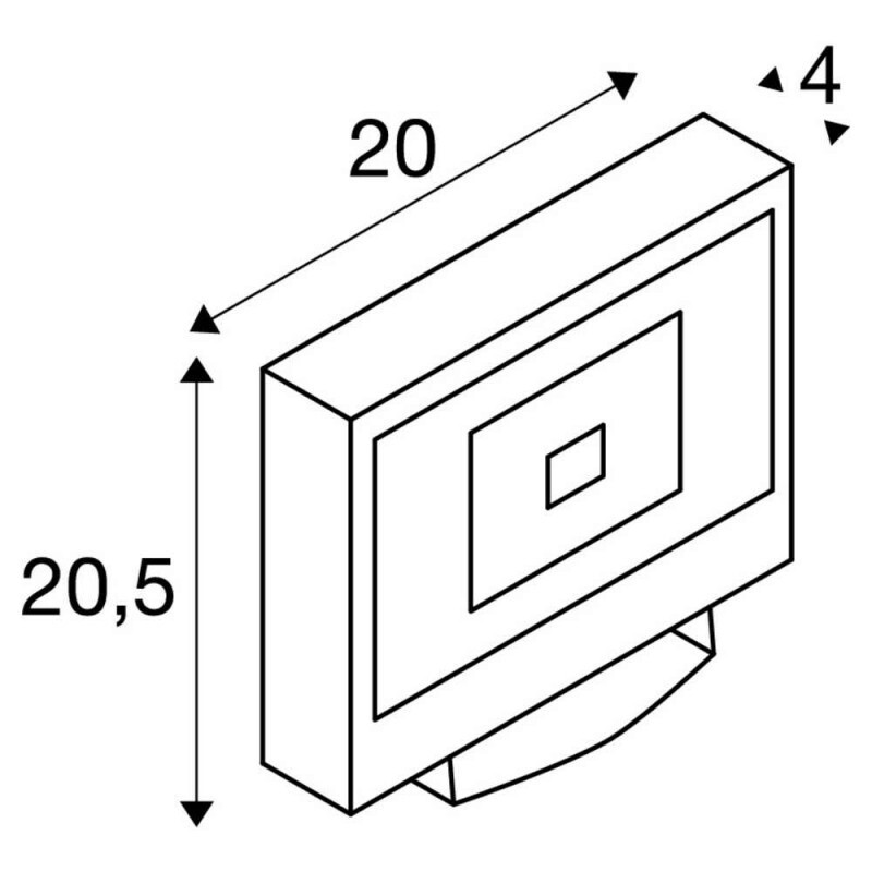 Настенный светильник SLV 232894