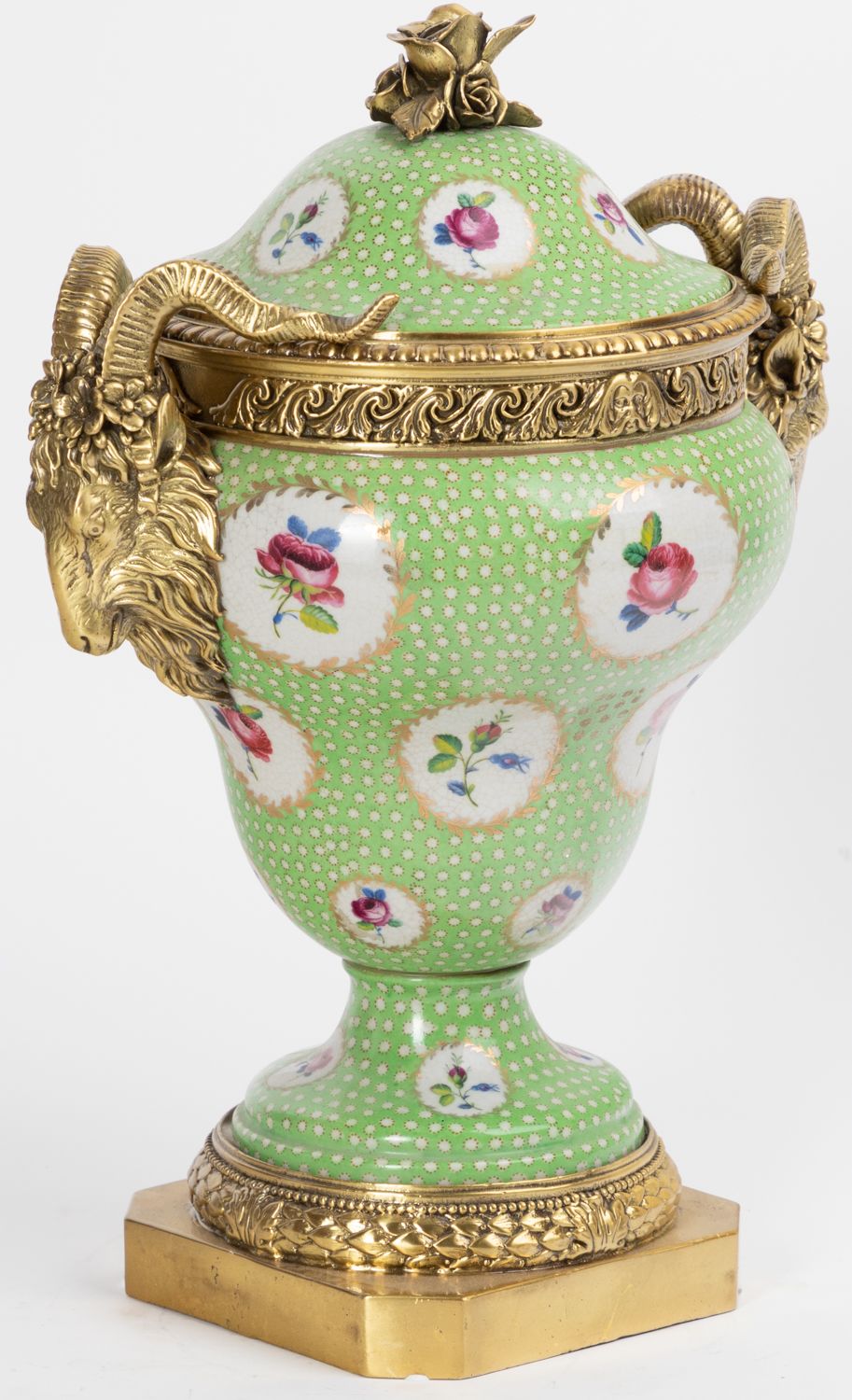 Ваза с крышкой Glasar J589C/HLG0061