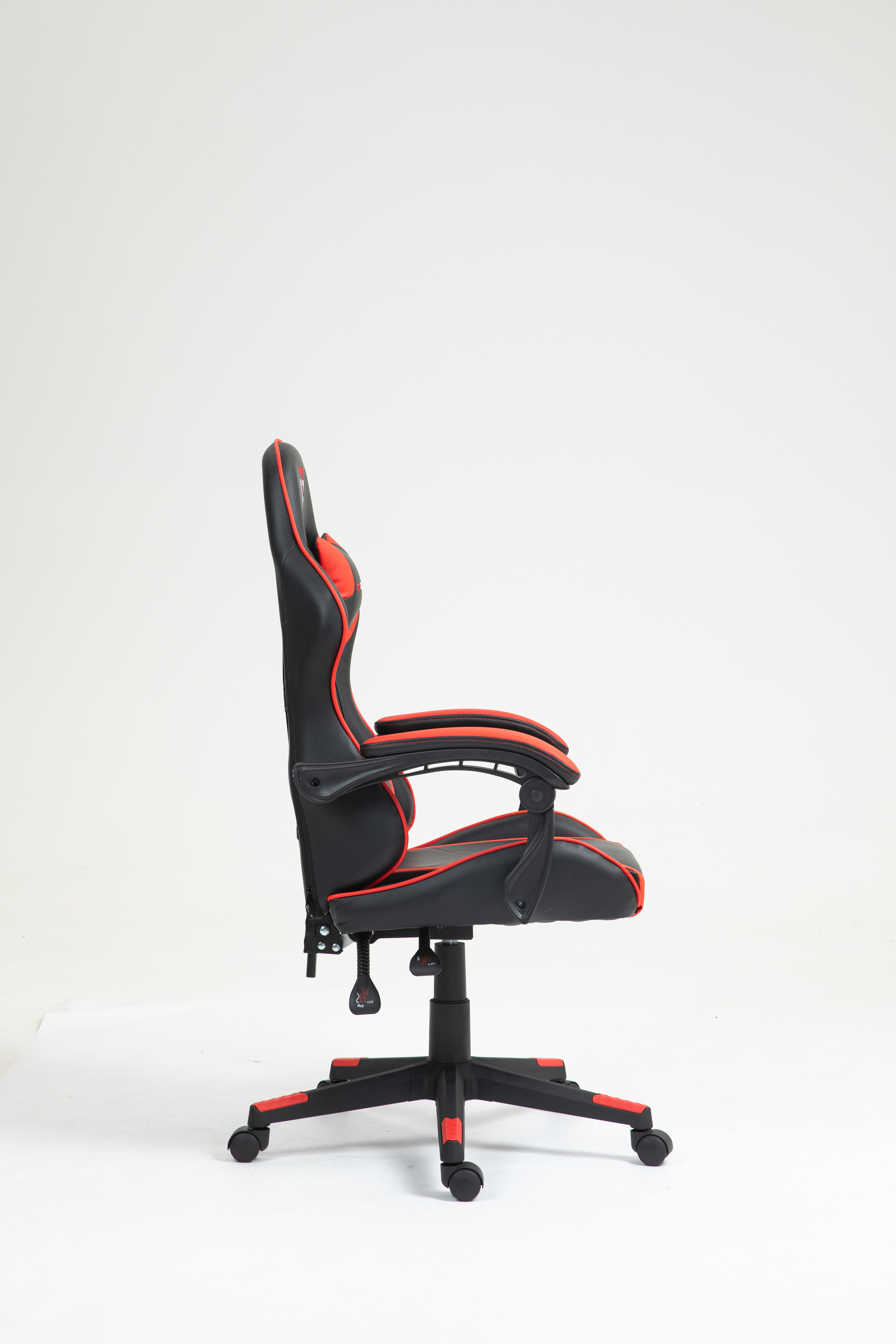 Кресло спортивное TopChairs Shadow черно-красный Stool Group