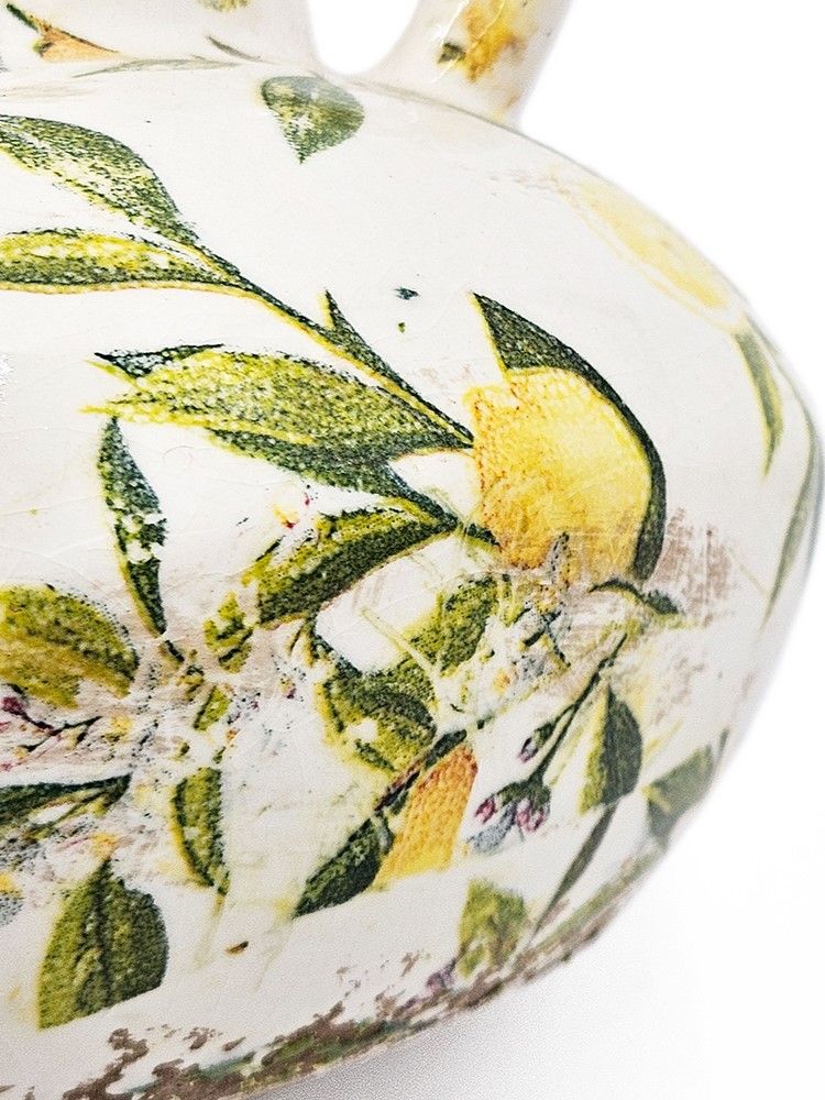 Ваза с лимонами Glasar C5614