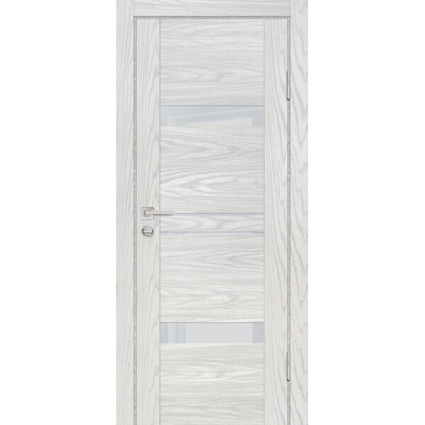 Межкомнатная дверь Graf PSM-12 лунный лакобель Дуб скай бежевый (1900 х 550)