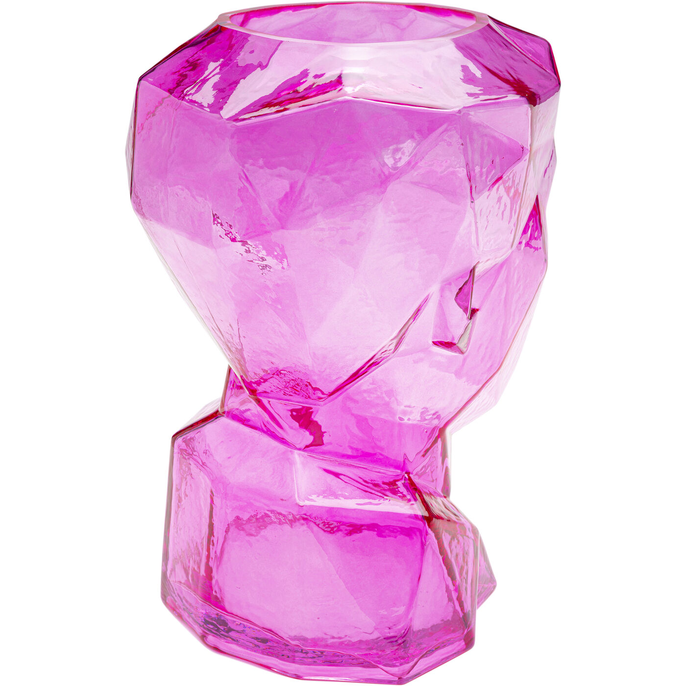 Ваза Prisma Face Pink 30 см KARE 56402