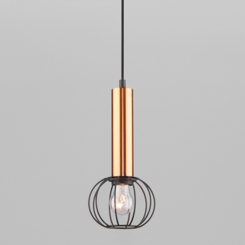 Подвесной светильник Eurosvet 50178/1 черный/бронза