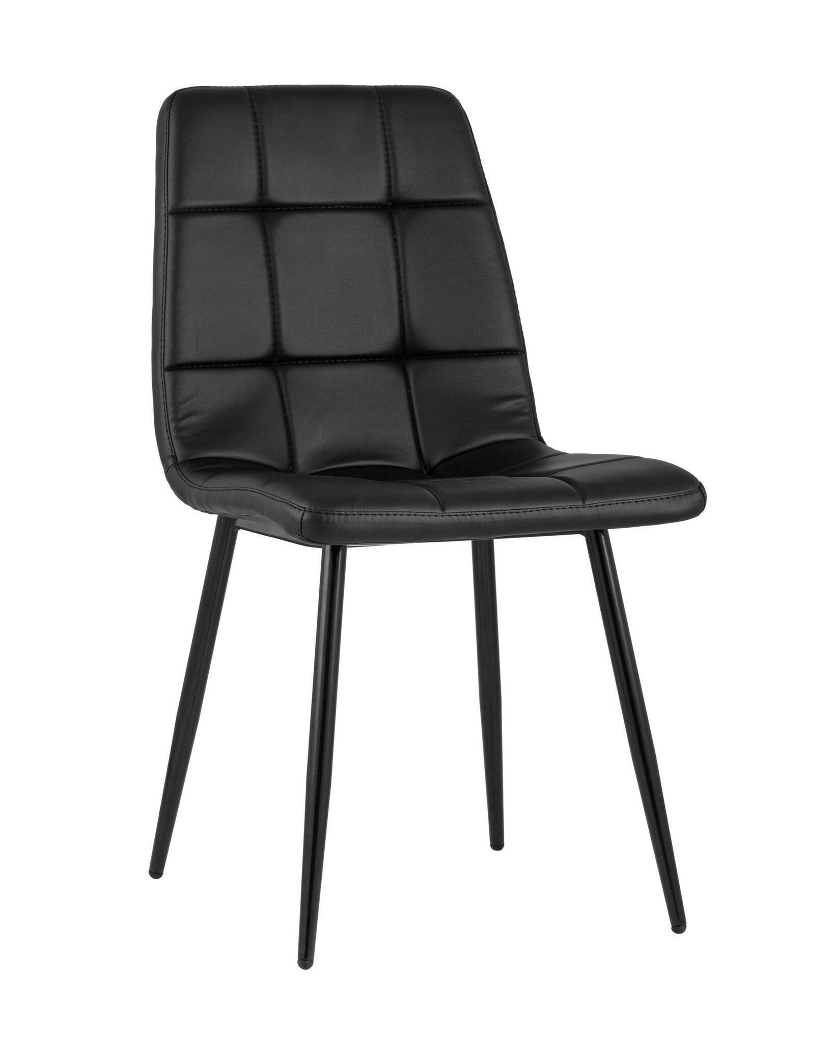 Стул Вольт экокожа черный Stool Group