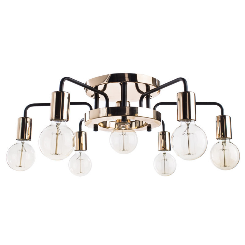 Накладная люстра Arte Lamp A6001PL-7BK