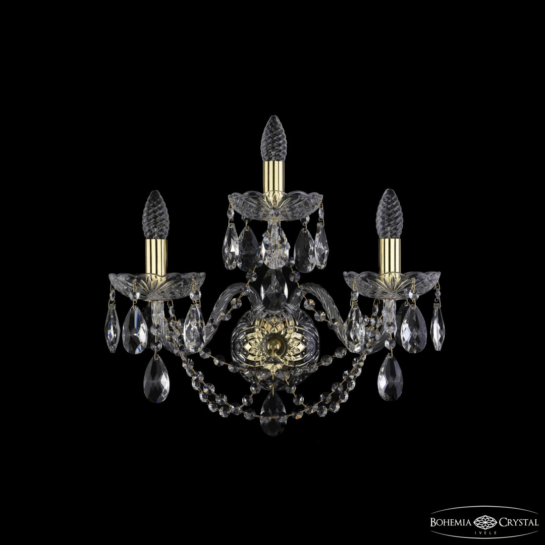 Бра хрустальные 1406B/2+1/195/XL G