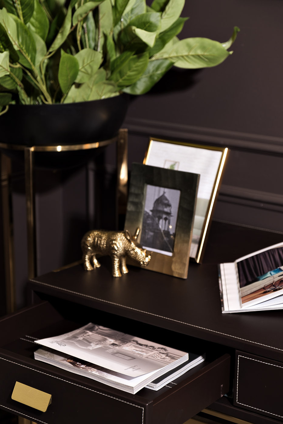 Фоторамка металлическая декоративная Garda Decor 71PN-3394