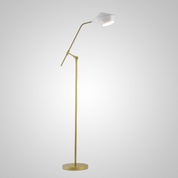 Торшер LANT FL Gold White by ImperiumLoft