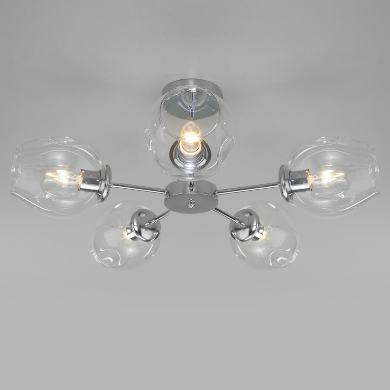 Люстра на штанге Eurosvet 30154/5 хром