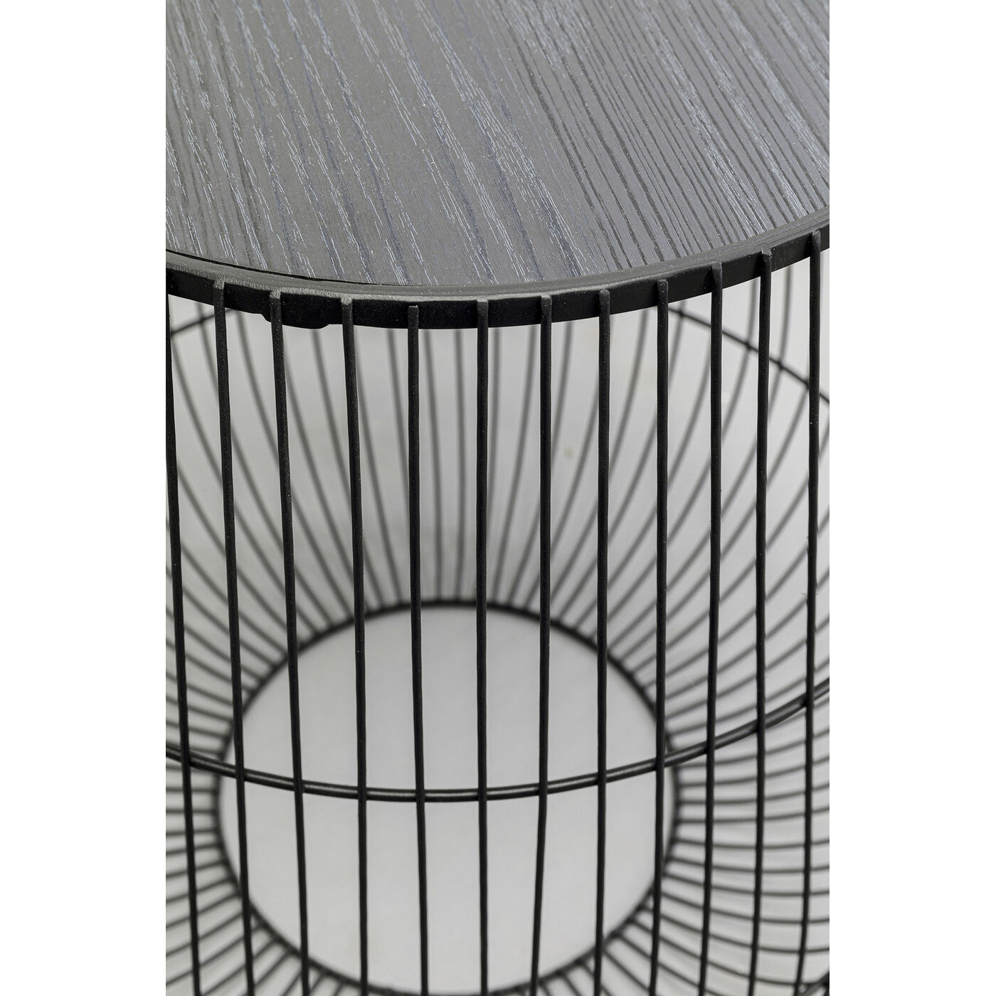 Стол приставной Beam Black Ø40 см KARE 87815