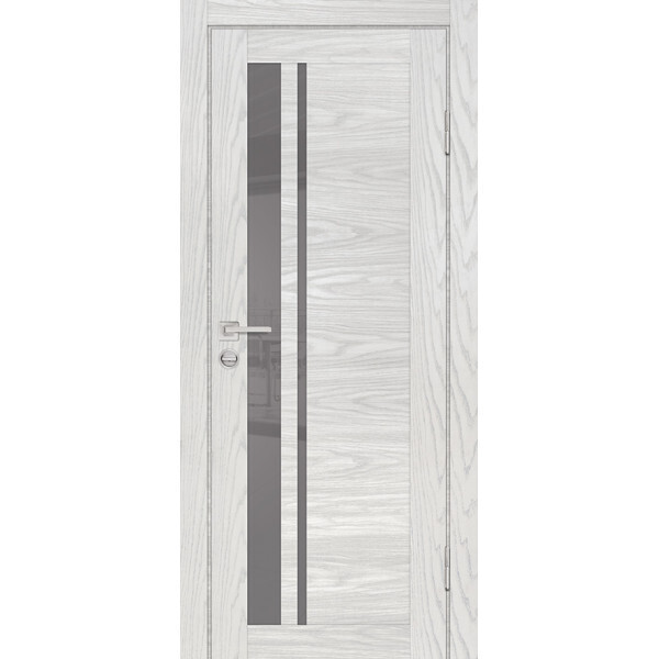 Межкомнатная дверь Graf PSM-8 серый лакобель Дуб скай бежевый (2000 х 600)
