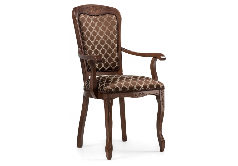 Стул деревянный Woodville Клето орех / коричневый 450687