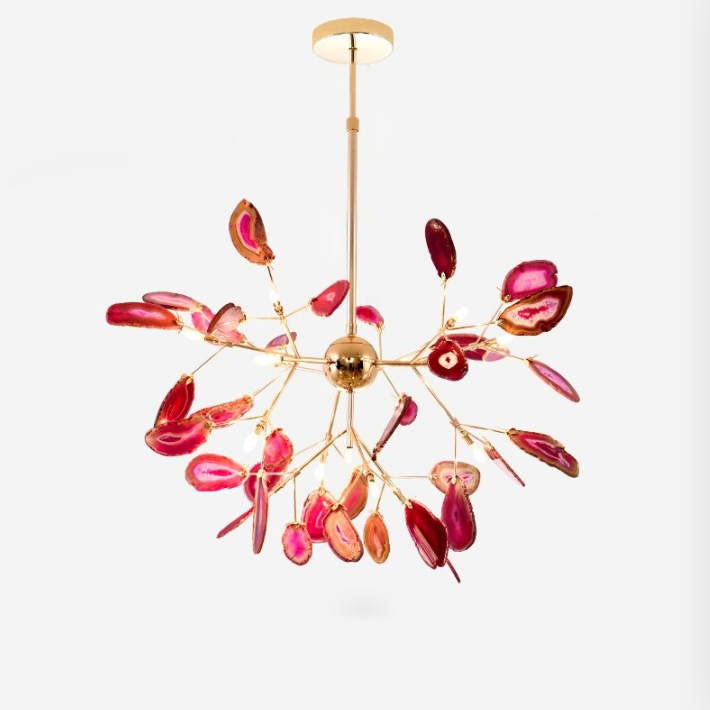 Подвесная люстра AGATE D60 Purple by ImperiumLoft