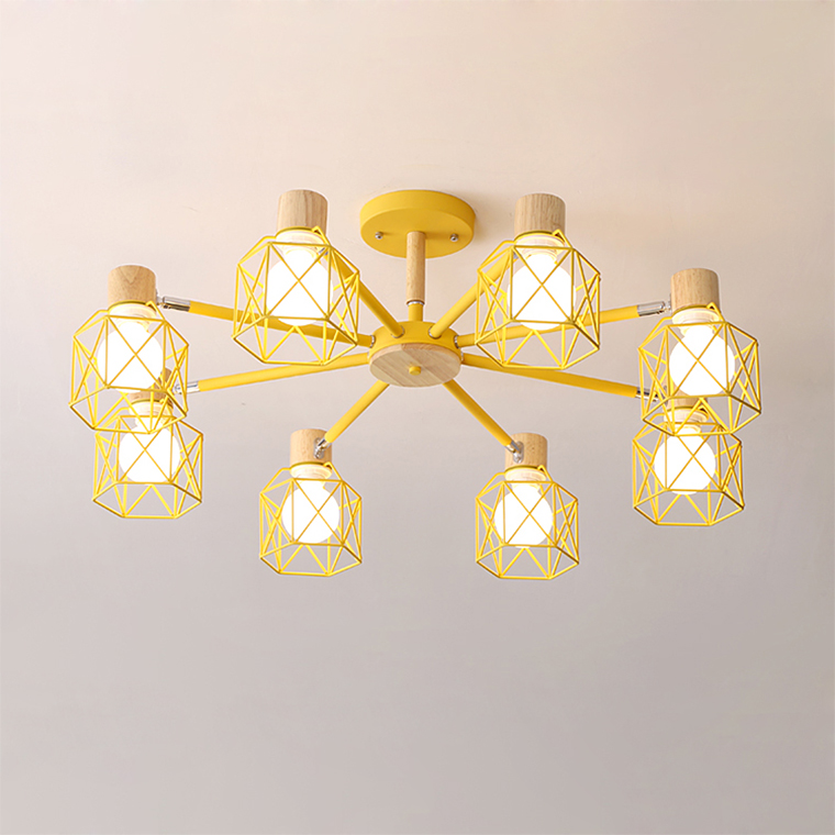 Потолочная люстра CORF B3 Black 3 lamps by ImperiumLoft
