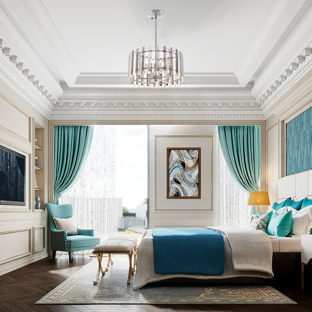 Люстра 375209/5/350/390 CR Arte Milano