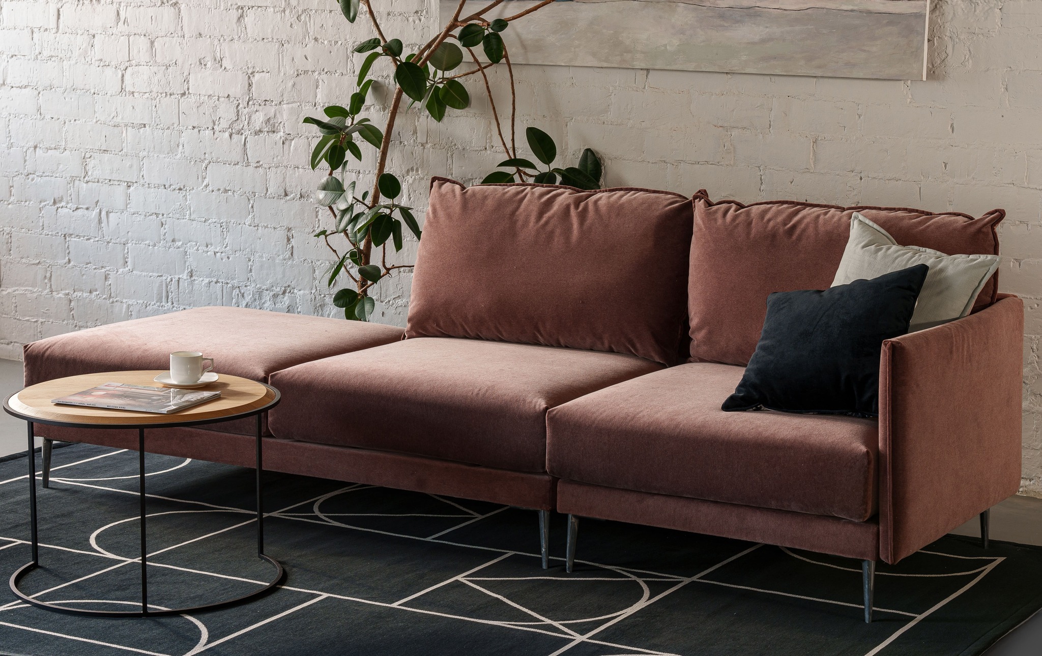 Ковер Carpet Decor SIGNET Black C1280