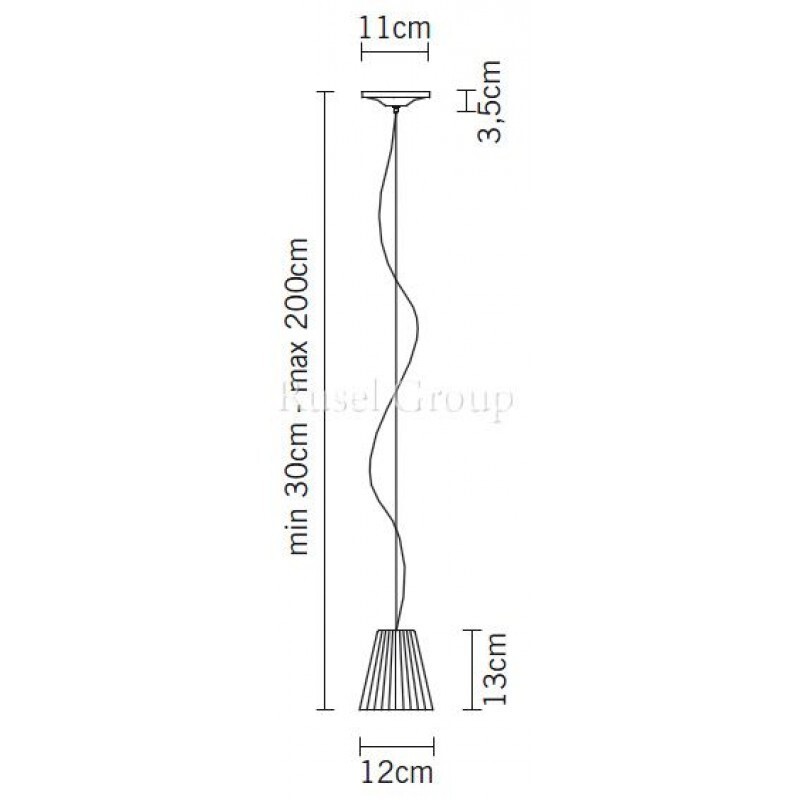Подвесной светильник Fabbian Flow D87 A01 15