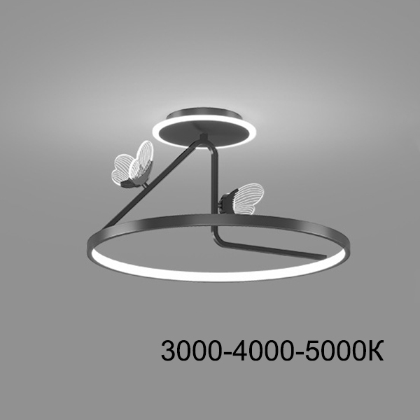 Потолочная люстра BABETTA CH E D40 Black Трехцветный свет by ImperiumLoft