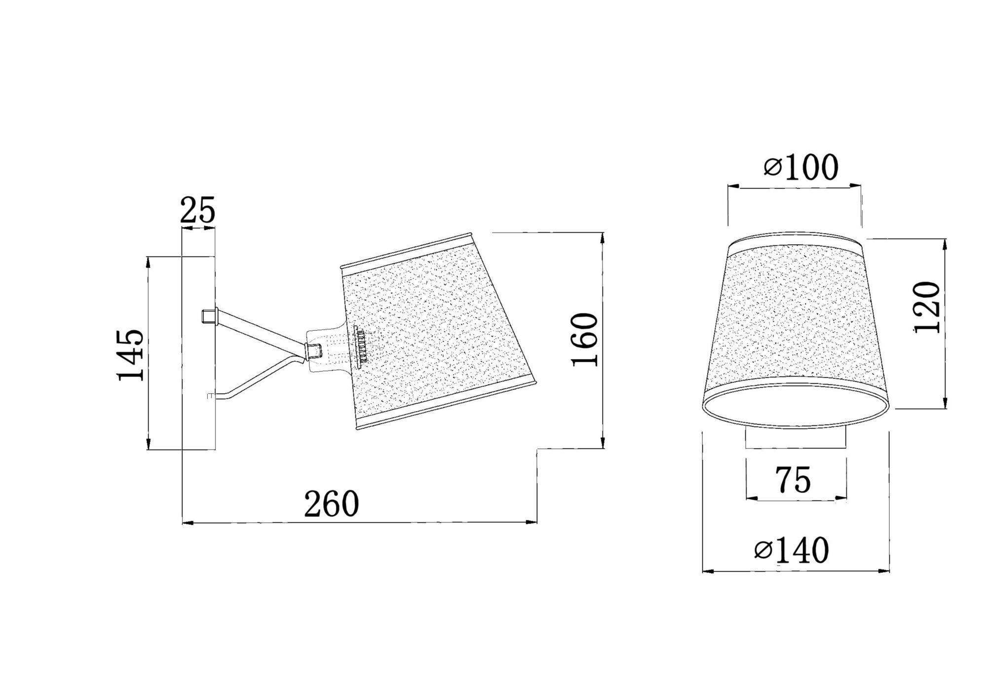 Бра Freya FR5108WL-01CH