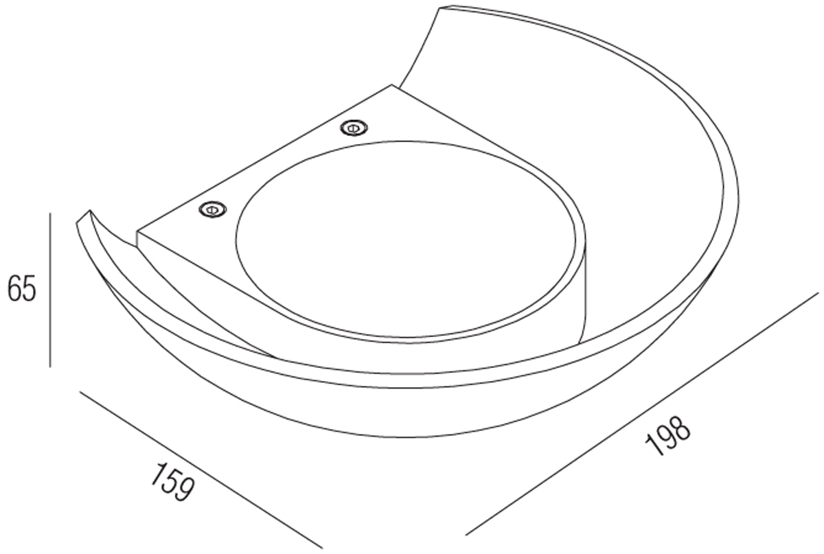 Накладной настенный светильник Donolux DL18430/11WW-White