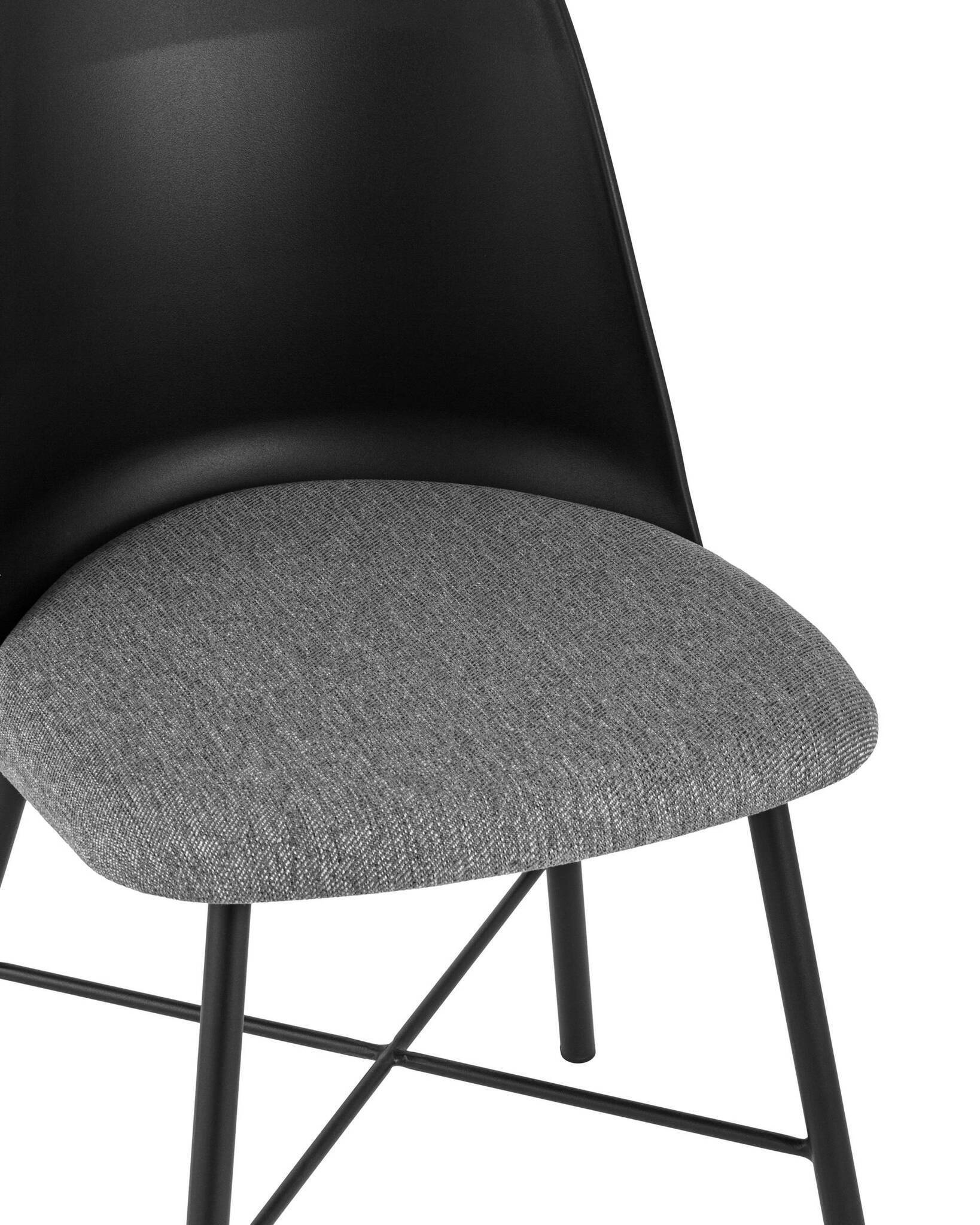 Стул Shell черный Stool Group